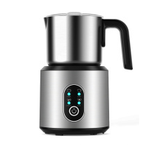 Aquecedor portátil para espuma de leite aquecedor elétrico para vapor de café Criador automático de espuma para café com leite cappuccino macchiato